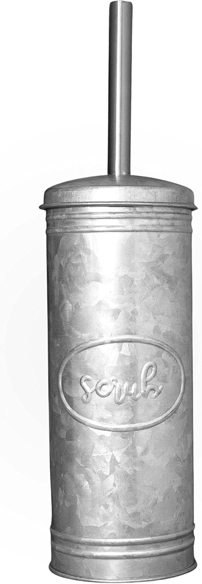 Autumn Alley Rustic Toilet Brush and Holder Set for Farmhouse Bathroom - Galvanized Toilet Bowl B... | Amazon (US)