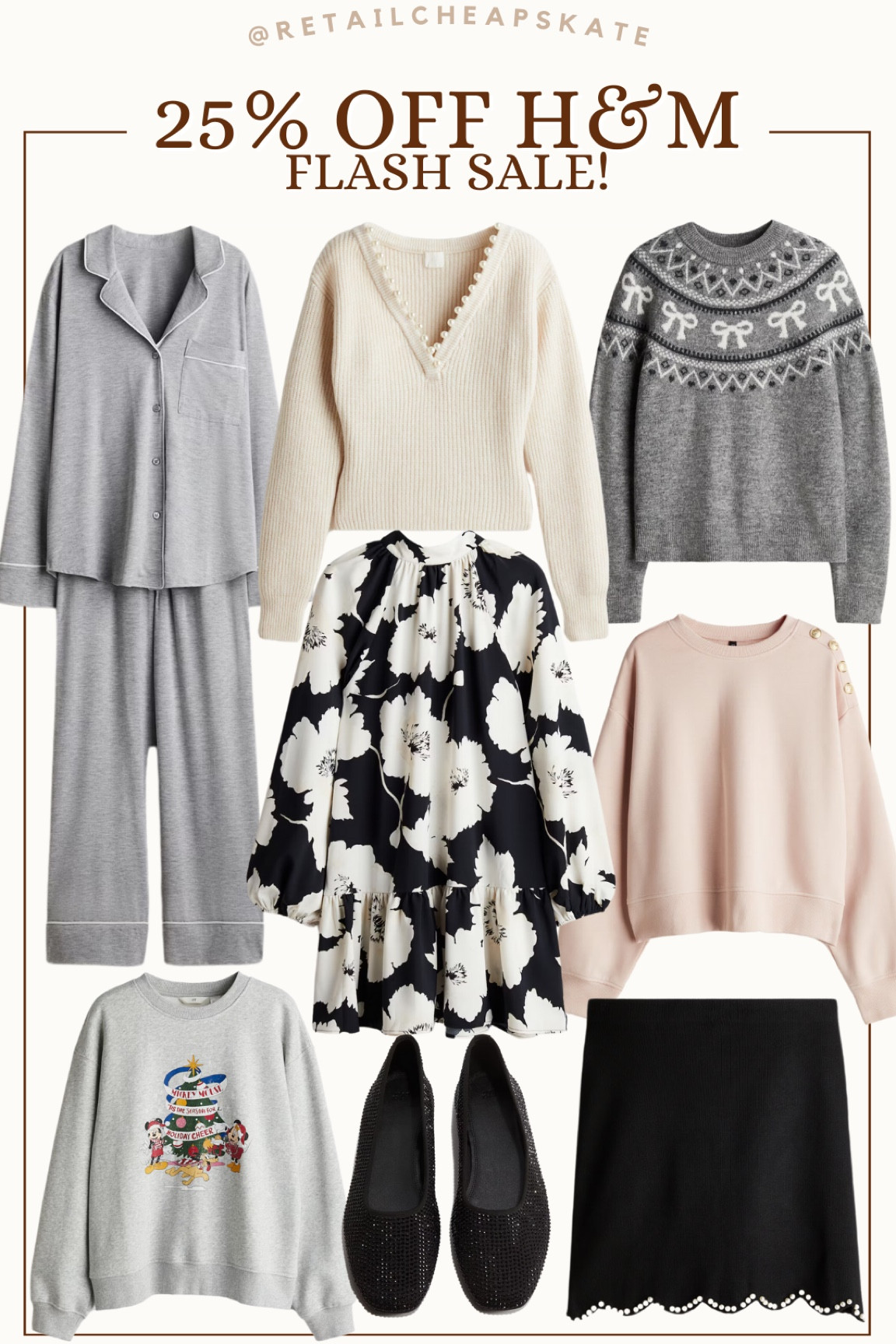 H&M flash sale! 25% off site wide until 7pm est! 

#LTKStyleTip #LTKFindsUnder50 #LTKSaleAlert