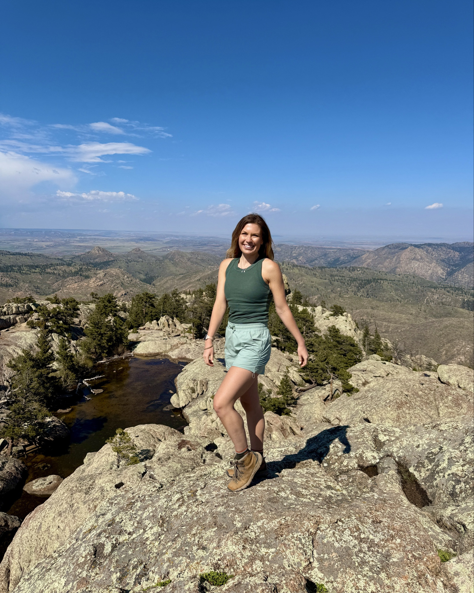 Introducing my new go-to hiking fit 💪⛰️ — the Switchback Ultralight Hiking Shorts from @titlenine! These shorts are built for adventure — from steep summit pushes (like Greyrock Mountain 🏔️) to chill dog park walks 🐾 and everything in between.

Wearing size XS (TTS) and paired them with the Headlands Tank — both come in fun variety of colors! 🎨

Huge shoutout to this women-owned brand for designing gear that actually moves with you — no matter where the trail takes you. 🌲

#outdoorwomen #trailready #hikinggear #outdooradventures #titlenine #ad #getoutside #womenonthego #empoweredwomen #outdoorgear #TitleNine #myT9 #GetOutside #OutdoorApparel #AdventureGear #HikingClothes #SummerStyle #ExploreMore

#LTKSummerEdit #LTKActive