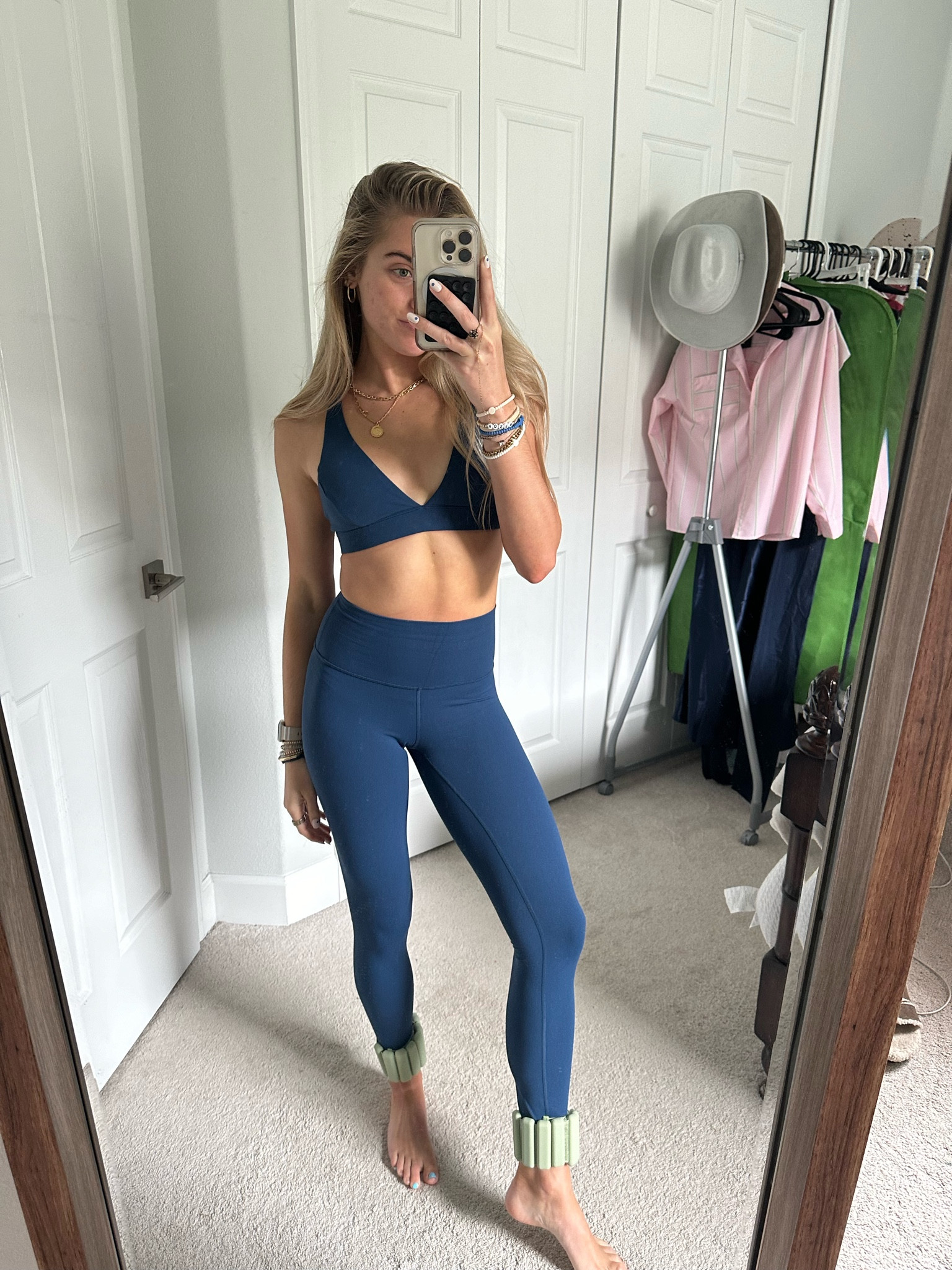 Color is French Navy. Size is XS. CRZ YOGA Butterluxe High Waisted Lounge Legging 25" - Workout Leggings for Women Buttery Soft Yoga Pants. CRZ YOGA Butterluxe Deep V-Neck Sports Bras for Women - Spaghetti Strap Criss Cross Padded Bra Sexy Wireless Yoga Bra.  #amazon #amzonfinds #amazonmusthaves #amazonvirtualtryon #amazonfavorites #amazonfashion #founditonamazon #founditonamazonfashion 

#LTKsalealert #LTKfindsunder50 #LTKfitness