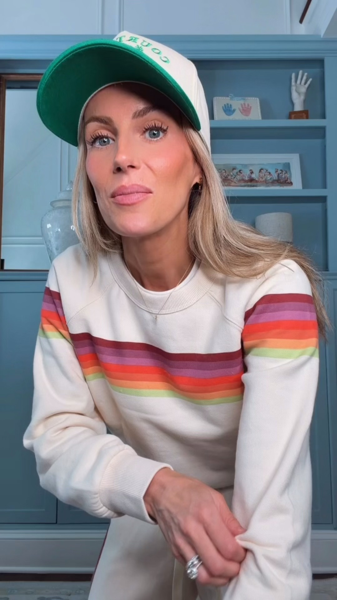 this cotton blend set is such a good mom uniform for back to school. I’ve literally been wearing it on repeat. I am wearing a size XS in both pieces!

#LTKootd #LTKdayinmylife #LTKmomlife