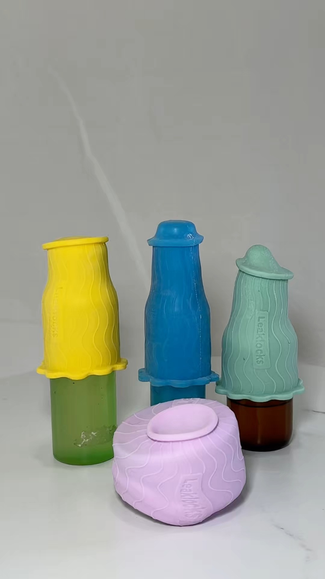 The best solution for avoiding toiletries spilling in luggage. 

 #LTKBeauty #LTKTravel
