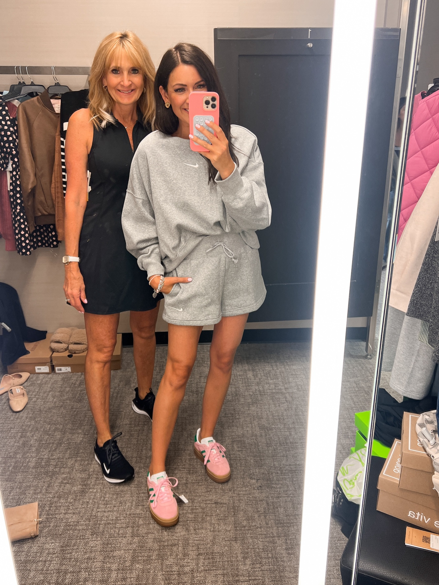 Small in Nike pullover + shorts

#LTKSummerSales #LTKxNSale #LTKSaleAlert