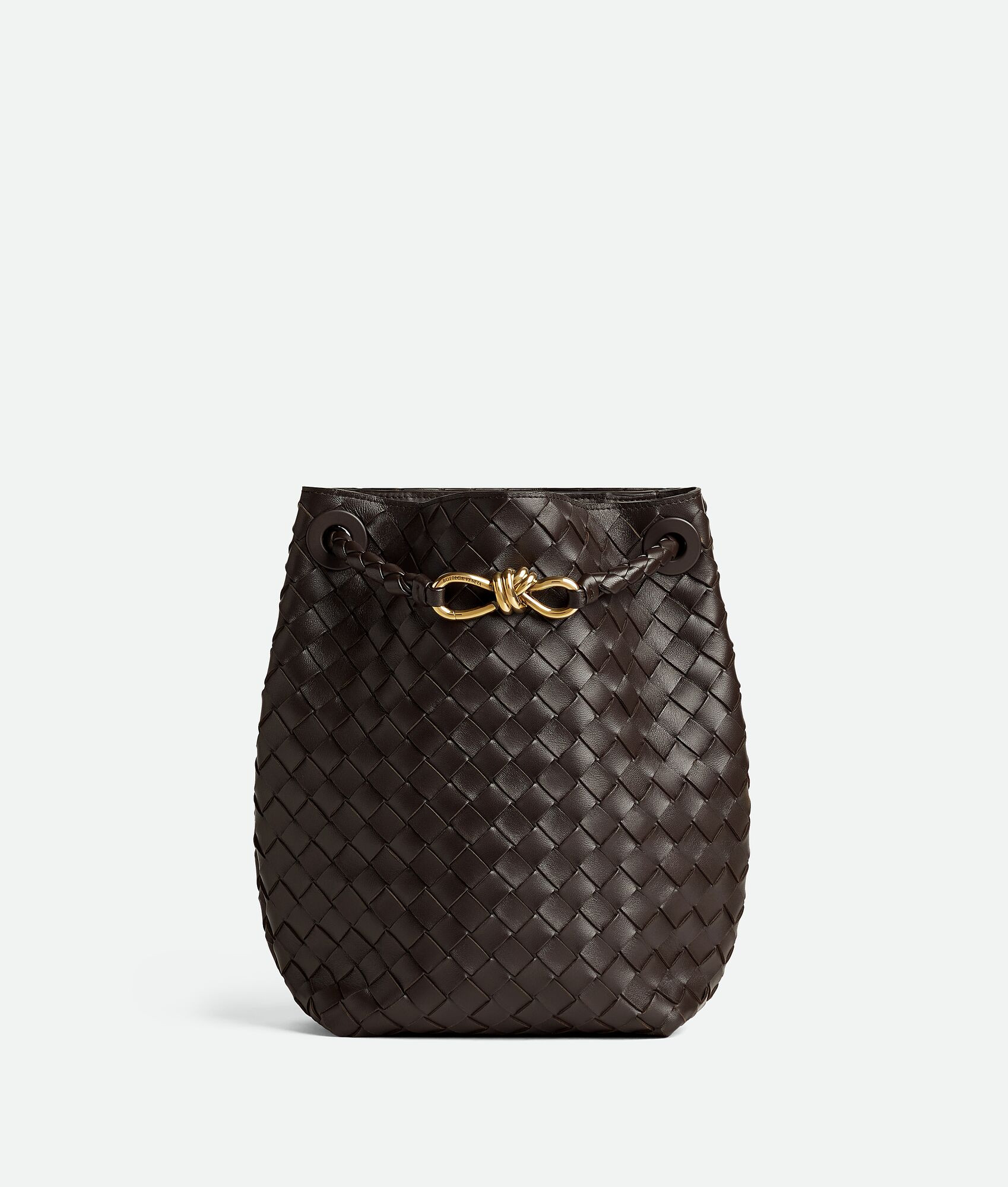 Women's Small Andiamo  Bucket in Fondant | Bottega Veneta GB | Bottega Veneta