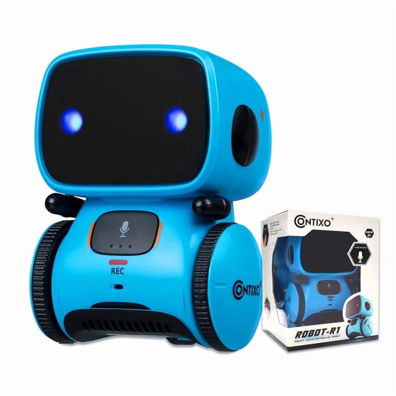 Contixo Kids Smart Robot Toy Mini Robot Talking Singing Dancing Interactive Voice Control Touch S... | Walmart (US)