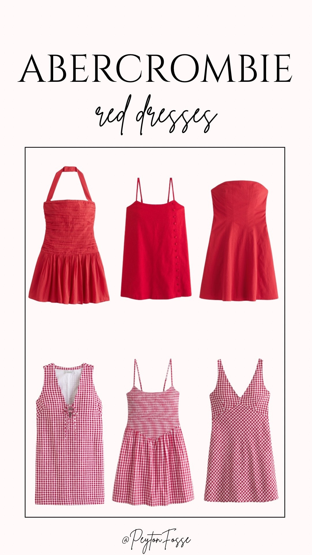 I was searching for a red gameday dress and found tons of red dresses on sale at Abercrombie!! Some on clearance plus 25% off in the cart!!

#LTKSaleAlert #LTKStyleTip