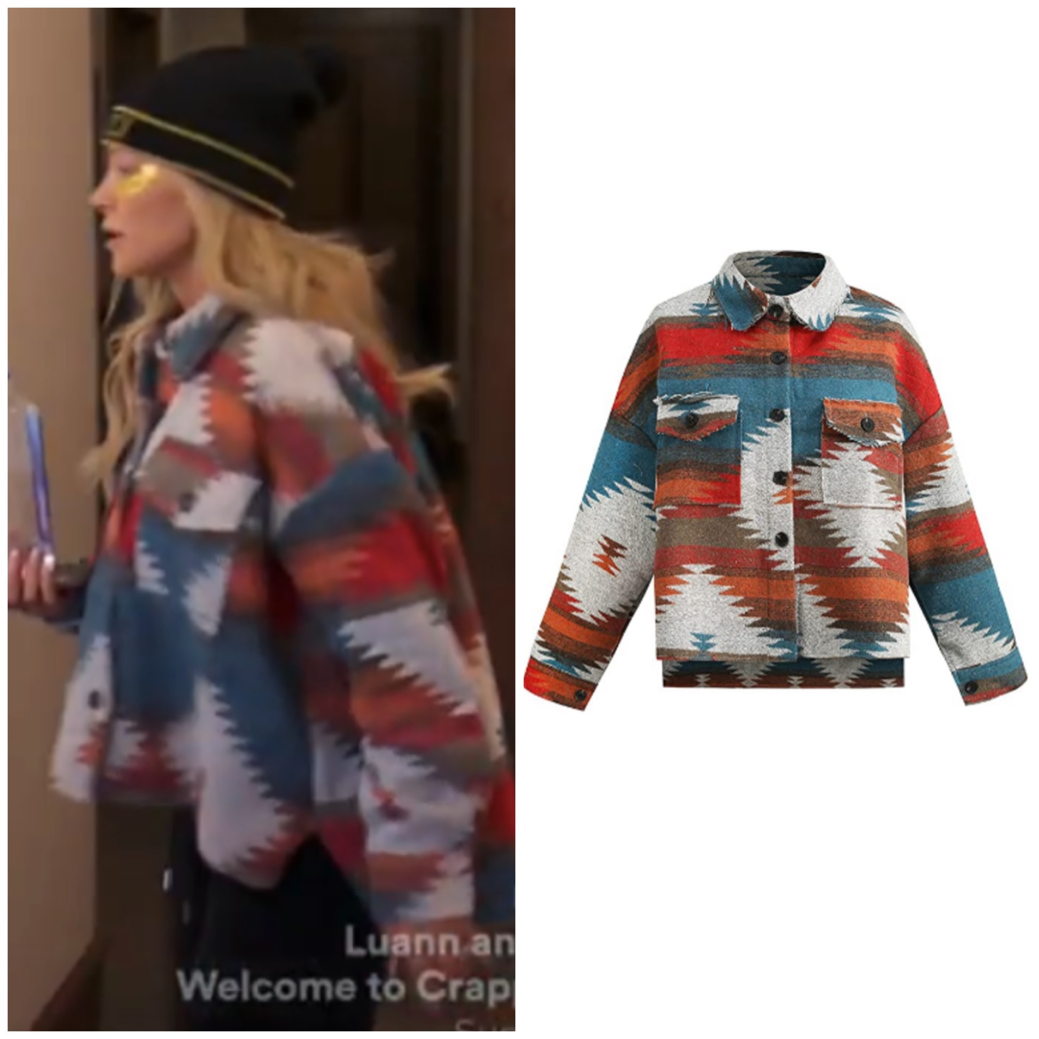 Tamra Judge’s Aztec Print Shacket Under $50 Amazon Find