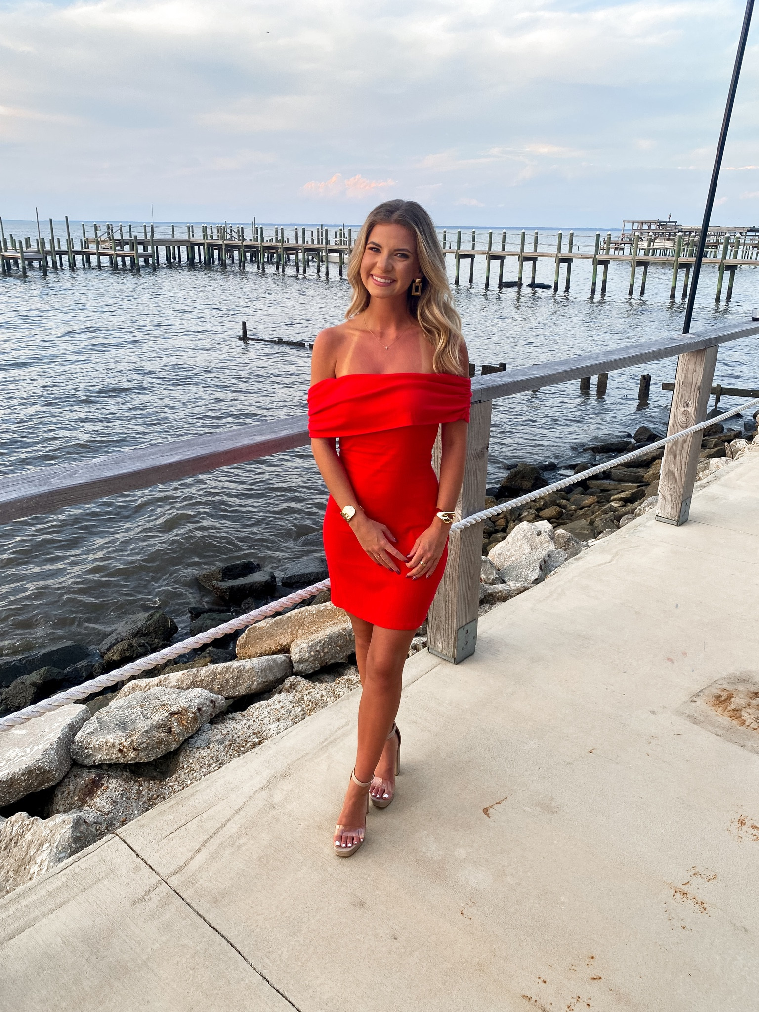 I heard red is the color of the season 🍁❤️

Also I have been getting SO many compliments on these earrings and bracelets. They have been my go-to lately. 

#LTKWedding #LTKSeasonal #LTKFindsUnder100