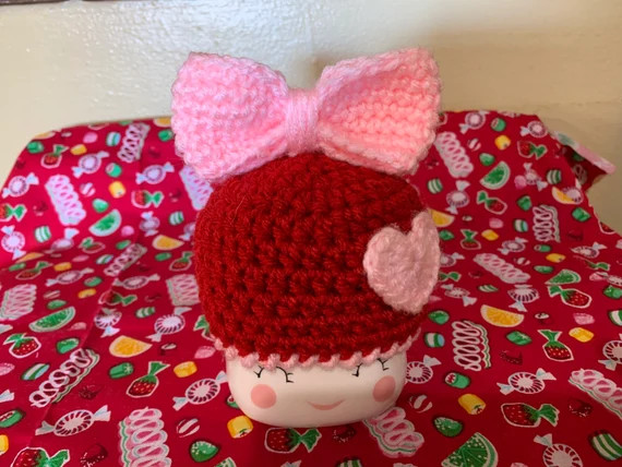 Rae Dunn Valentine marshmallow mug hat | Etsy (US)