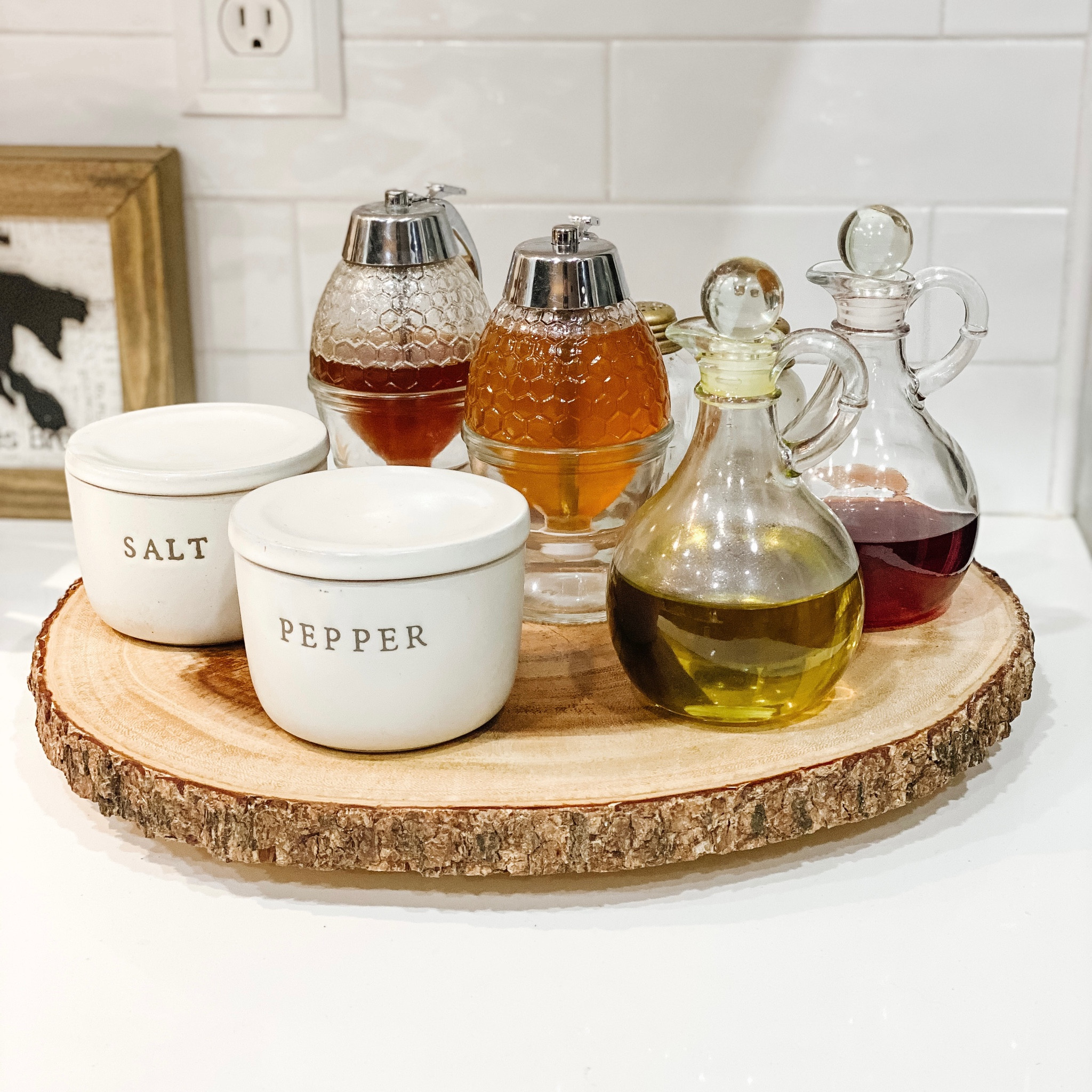 Do you have a kitchen counter lazy Susan? It’s a fun way to add some charm, loveliness and practicality to your kitchen. 

#LTKhome #LTKstyletip #LTKfamily