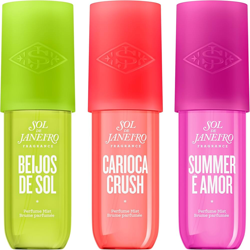 SOL DE JANEIRO Limited Edition Perfume Mist Bundle - Beijos de Sol, Carioca Crush, & Summer é Am... | Amazon (US)