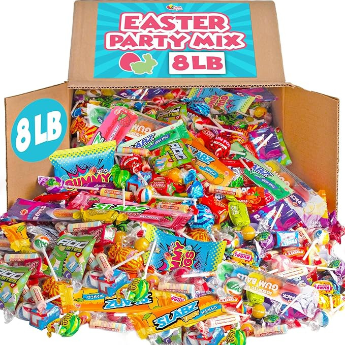 Candy Bulk - 8 Pound Candy Mix - Big Bulk Candies for Pinatas, Gifting, Birthdays, Offices, Gift | Amazon (US)