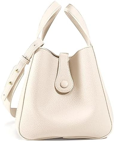 NEWBELLA Women's Bucket Bag - Square Top Handle Satchel with Crossbody Strap, Shoulder Bag for Wo... | Amazon (US)