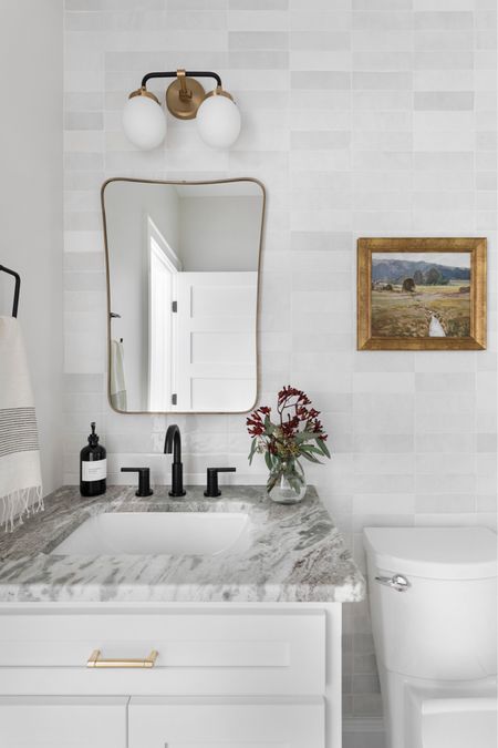 Don’t forget to use CODE WBD15 for 15% off your tile order sitewide.

#bathroominspo #curvedmirrors #guestbath

#LTKstyletip #LTKhome