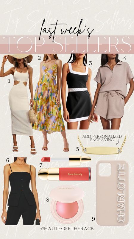 Best sellers from last week!

#baublebar #mothersdaygifts #giftsforher #rarebeauty #abercrombie #tennisdress #amazonfashion #vacationoutfits #blush #customphonecase #varley #activewear

#LTKstyletip #LTKGiftGuide #LTKActive