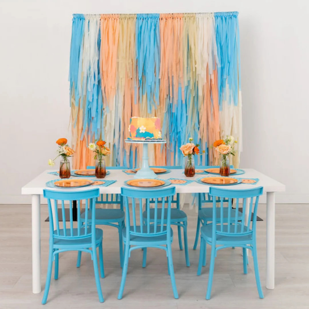 Bluey Birthday Party Backdrop and Balloon Garland / Balloon Arch for Bluey Birthday Decorations /... | Etsy (US)