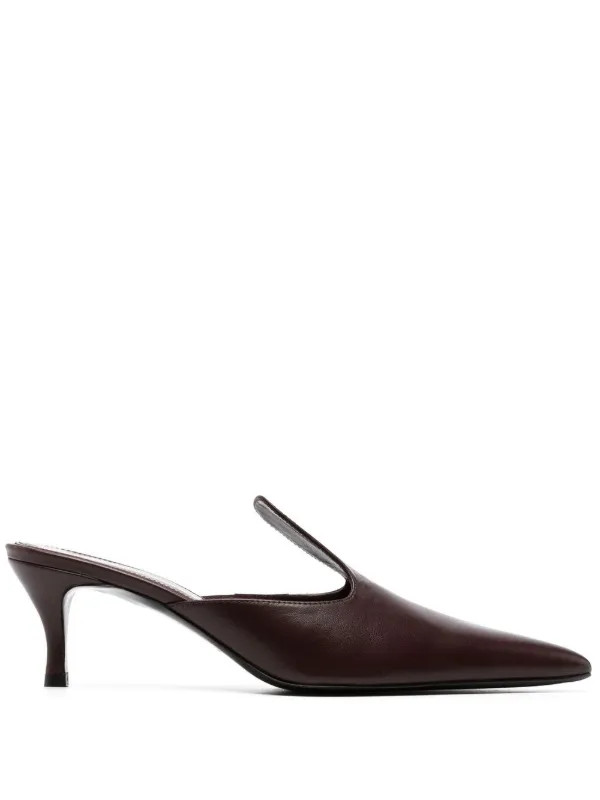 slip-on leather mules | Farfetch (CN)