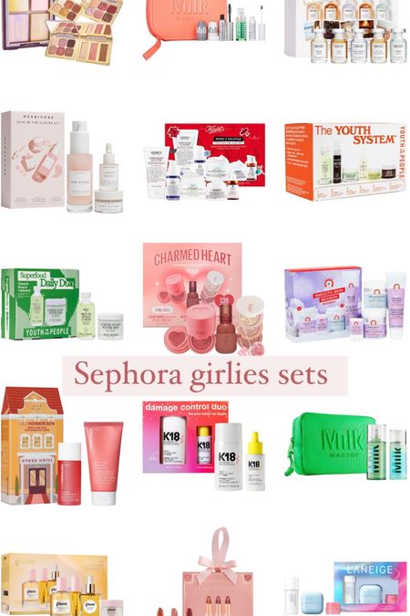 Sephora gift guides, Sephora gift sets, skincare sets,  Christmas gift ideas, gift sets, makeup gift sets 

#LTKHoliday #LTKGiftGuide #LTKSeasonal