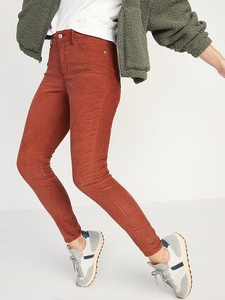 High-Waisted Rockstar Super Skinny Corduroy Pants for Women | Old Navy (US)