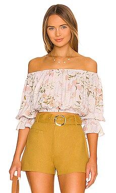 AMUSE SOCIETY Peony Top in Dusty Lilac from Revolve.com | Revolve Clothing (Global)