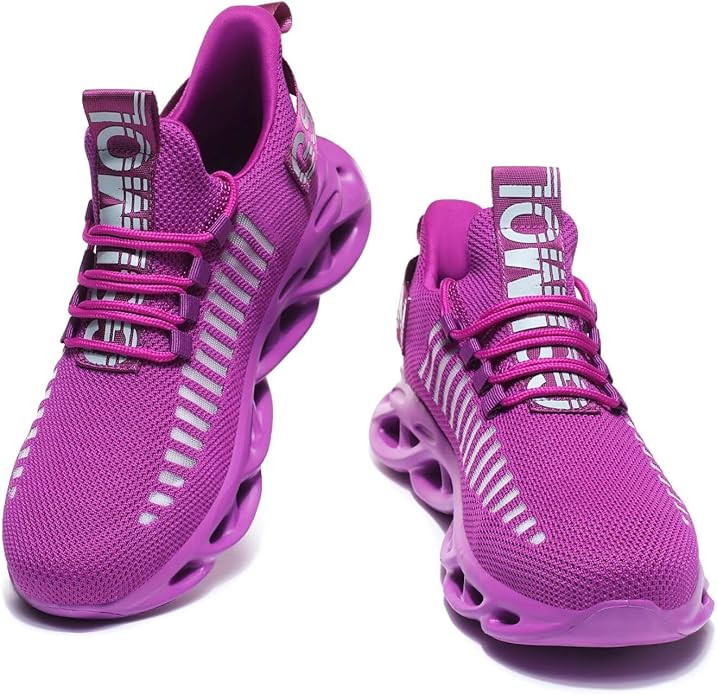 GSLMOLN Womens Walking Shoes Mesh Non Slip Gym Sports Casual Fashion Sneakers | Amazon (US)