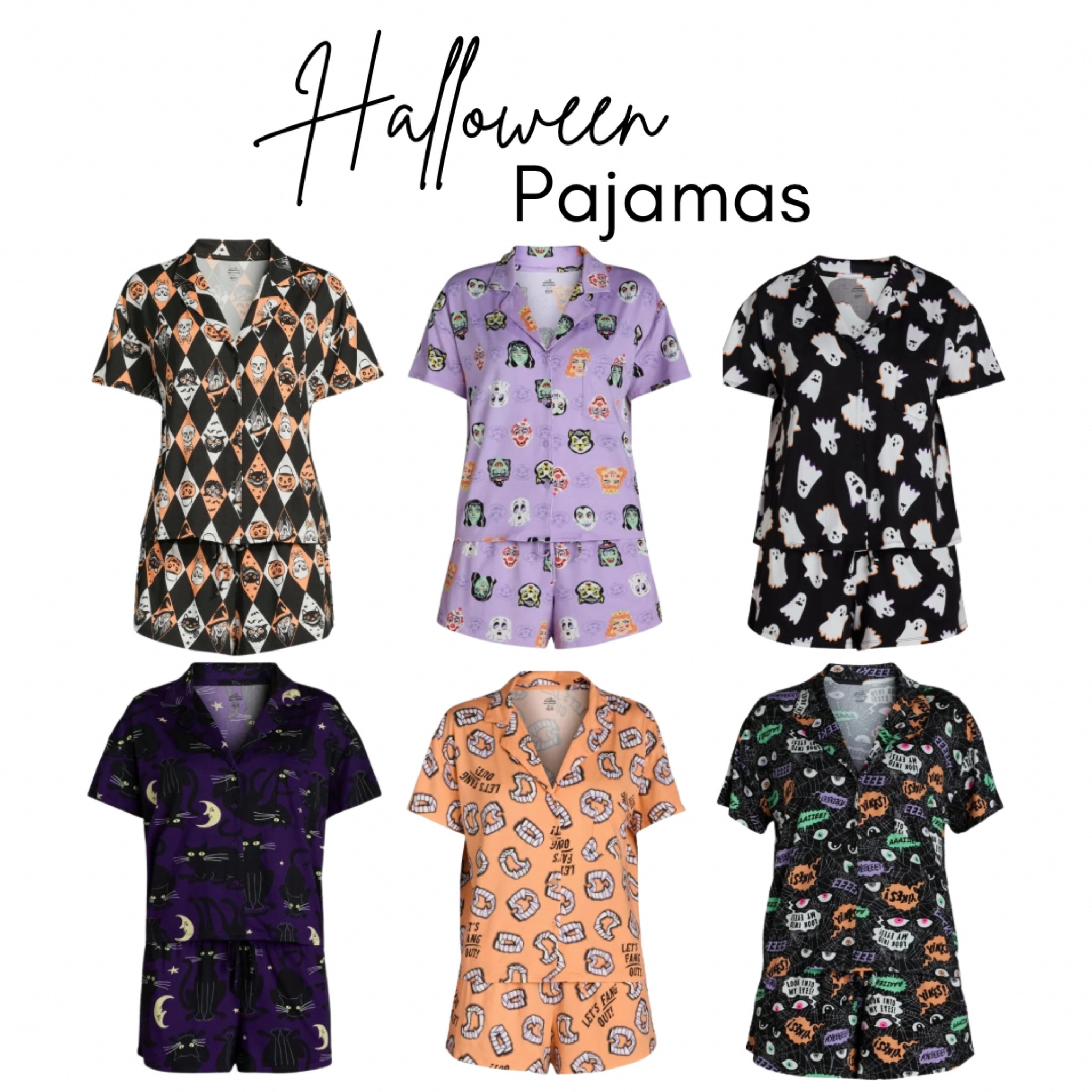 Halloween Pajamas! These are the softest pj’s, so comfortable and they have pockets! Fit TTS and they come in sizes XS-3X! #halloweenpajamas #halloweenPJ #pajamaset #2pcset #cutePJs

#LTKOver40 #LTKSeasonal #LTKFindsUnder50