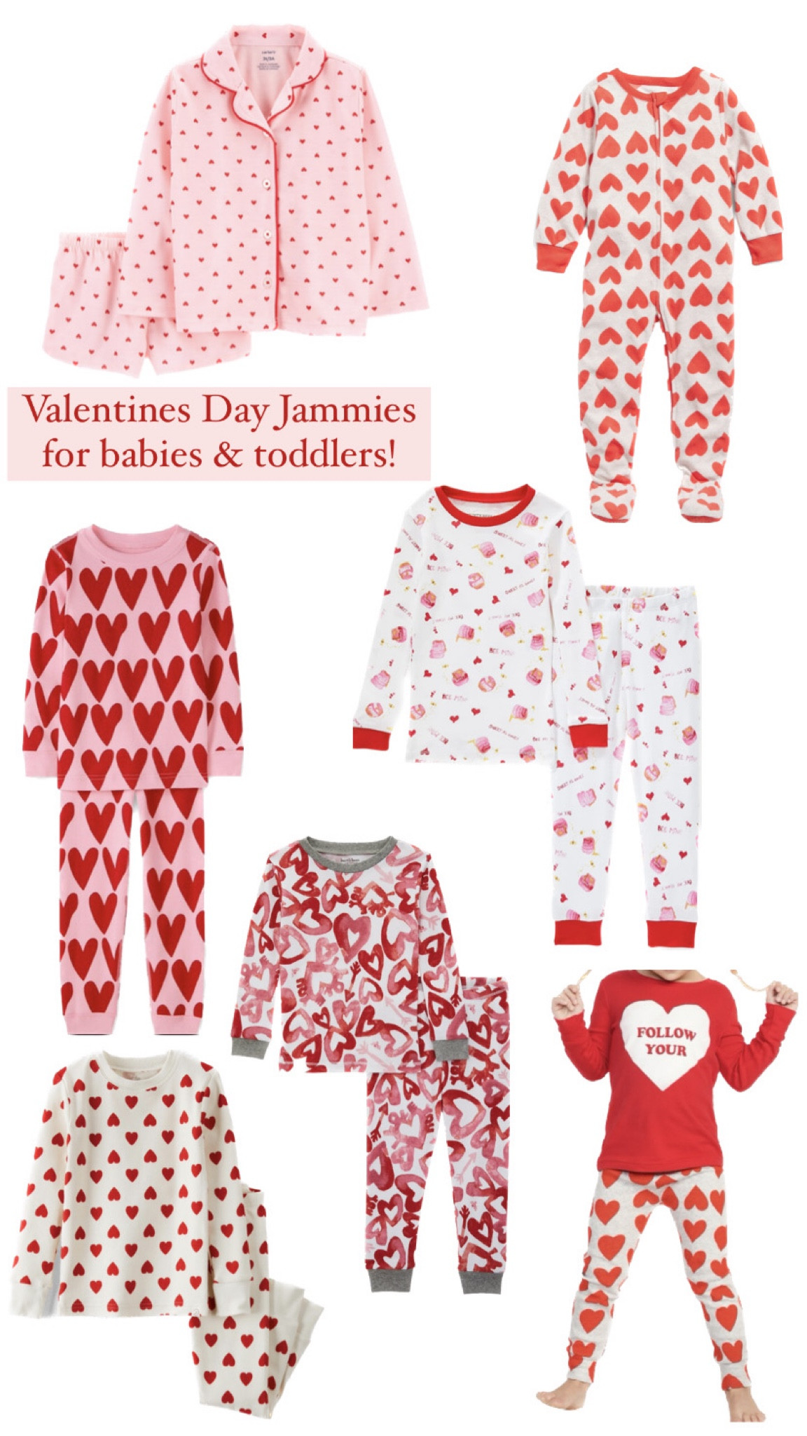 Valentines Day Jammies for little ones 🤍

#LTKfamily #LTKSeasonal #LTKkids