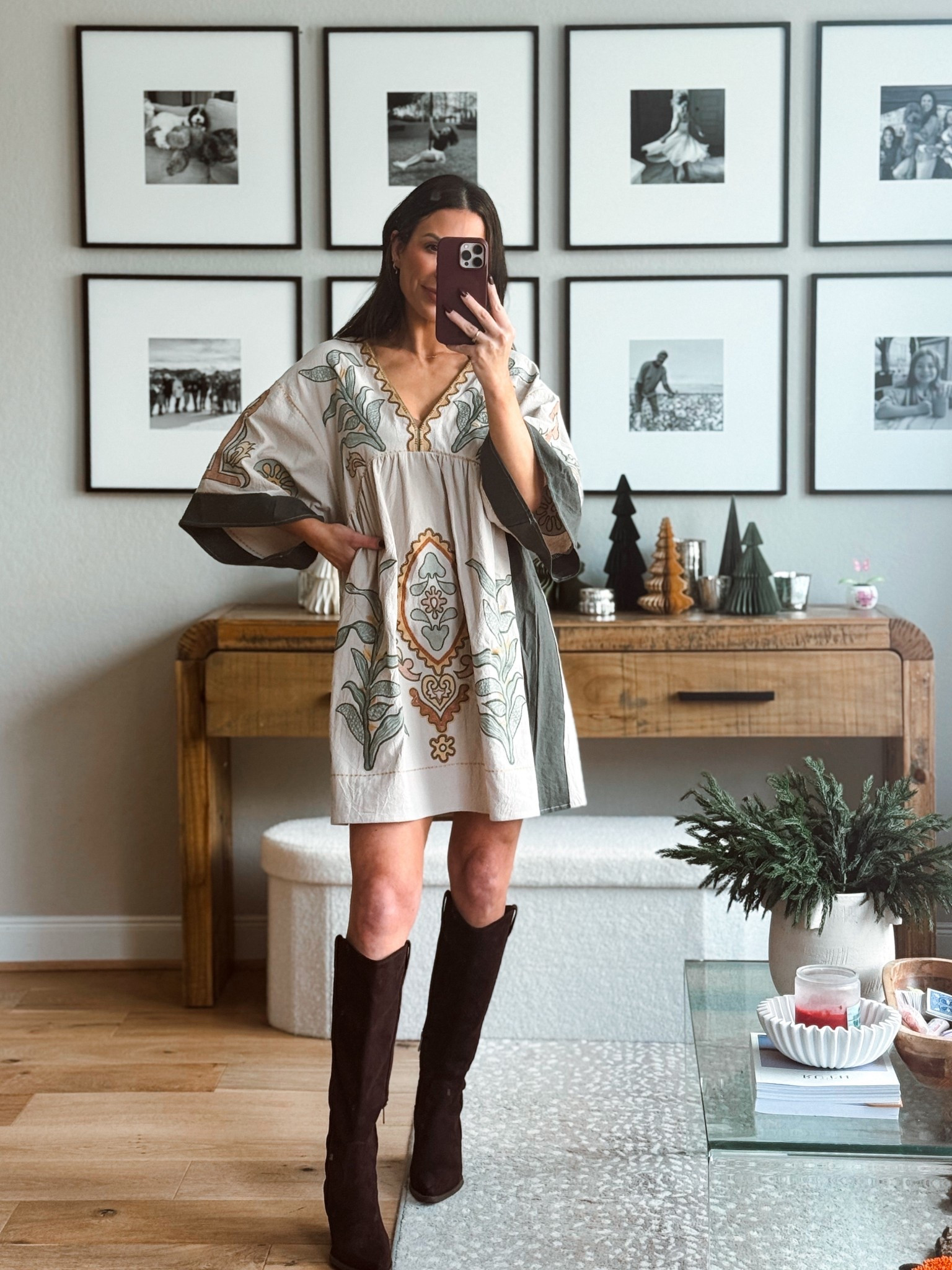 I’m 5’6”1/2 - 130lbs 
Wearing a small 
Perfect little fall dress, thanksgiving outfit, etc. 
I shared this last year but it’s so good I had to bust it out again. The embroidered detail is gorgeous 
#amazonfashion 


#LTKOver40 #LTKSeasonal #LTKHoliday