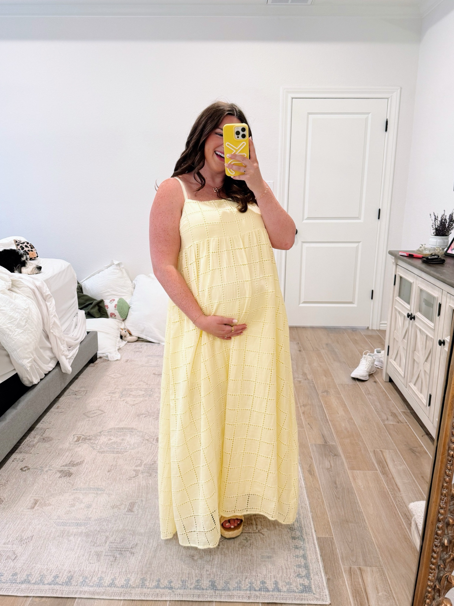LOVEDDDD this dress for my baby shower & will love it post partum too! I ordered a size XL but ended up having to alter it so I should have gotten a large! It runs TTS! It’s on sale!!


#LTKBump #LTKMidsize #LTKSaleAlert