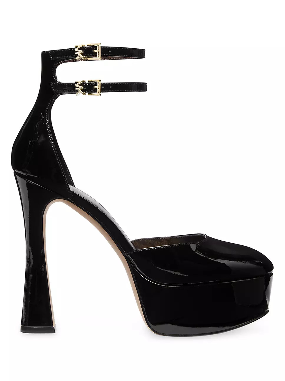 MICHAEL Michael Kors Martina 127MM Patent Leather Platform Pumps | Saks Fifth Avenue