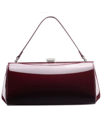 Nina Delsie Vintage Style Doctor Small Frame Handbag - Black | Macy's