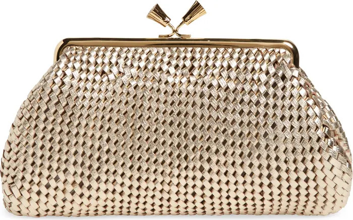 Maud Metallic Mesh Clutch | Nordstrom