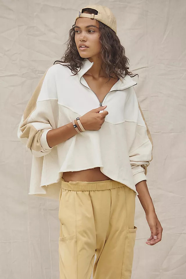 Split Second Half Zip Pullover | Free People (Global - UK&FR Excluded)