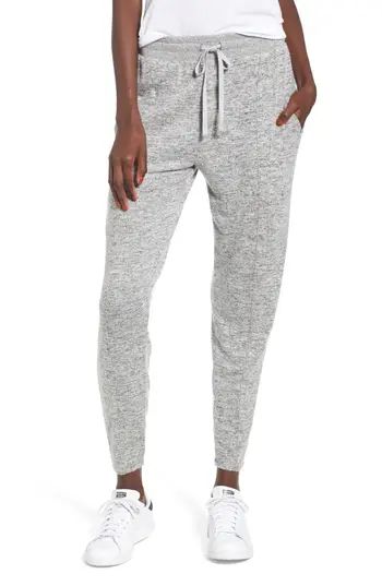 Women's Bp. Hacci Knit Joggers, Size XX-Small - Grey | Nordstrom