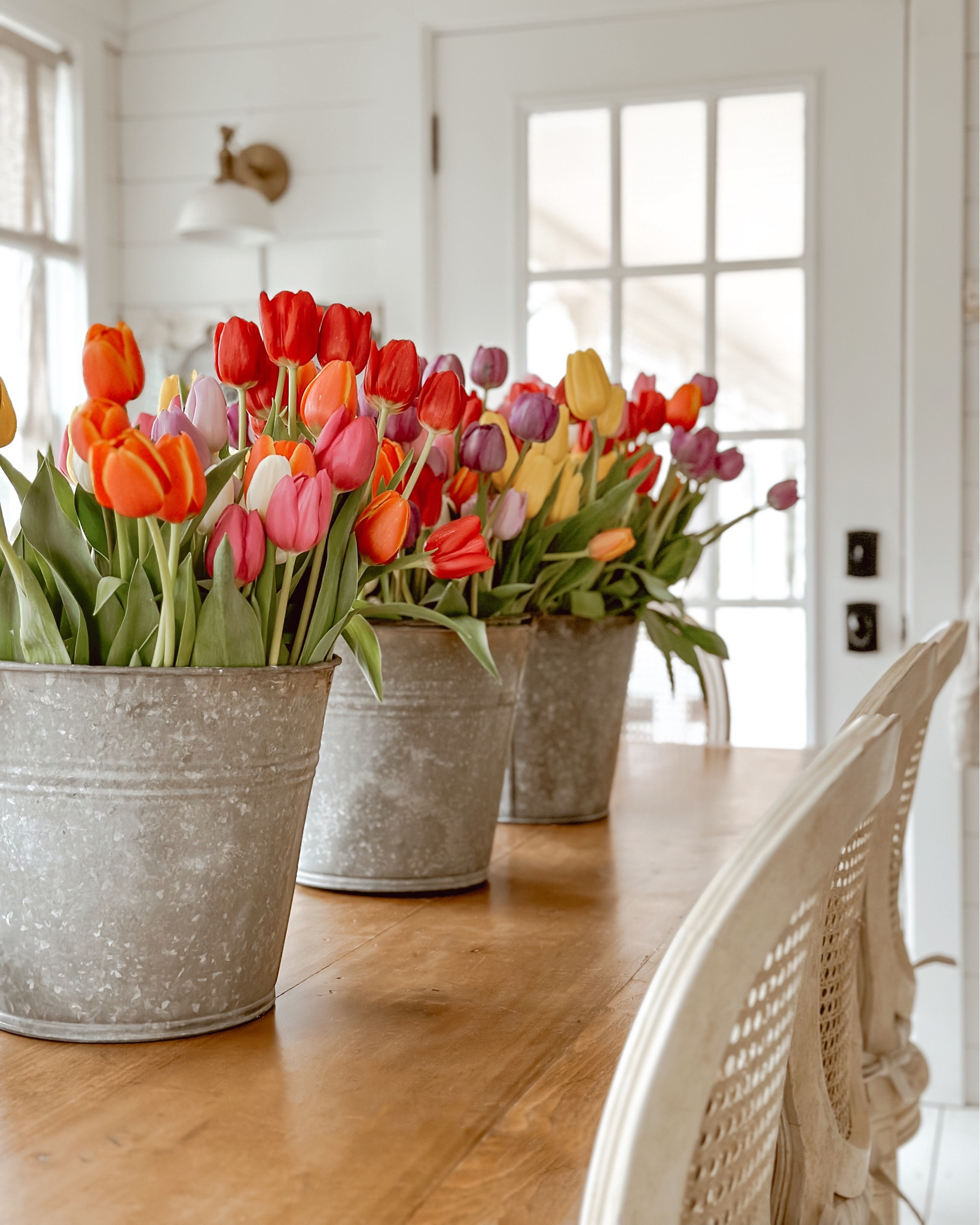 Happy spring with some fresh tulips!!!! 

#LTKSeasonal #LTKhome