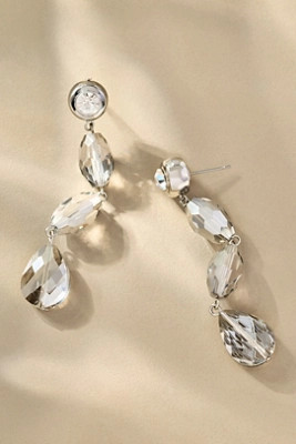 Multi Crystal Drop Earrings | Anthropologie (US)