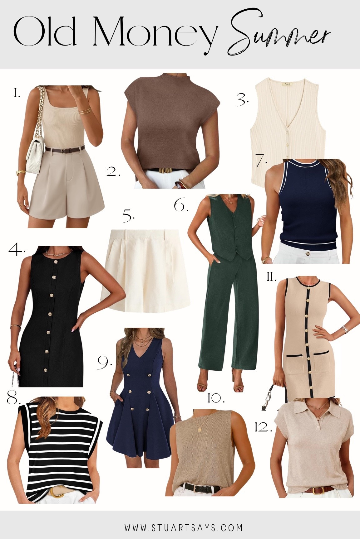 Old money summer fashion finds!

#LTKgrwm #LTKootd