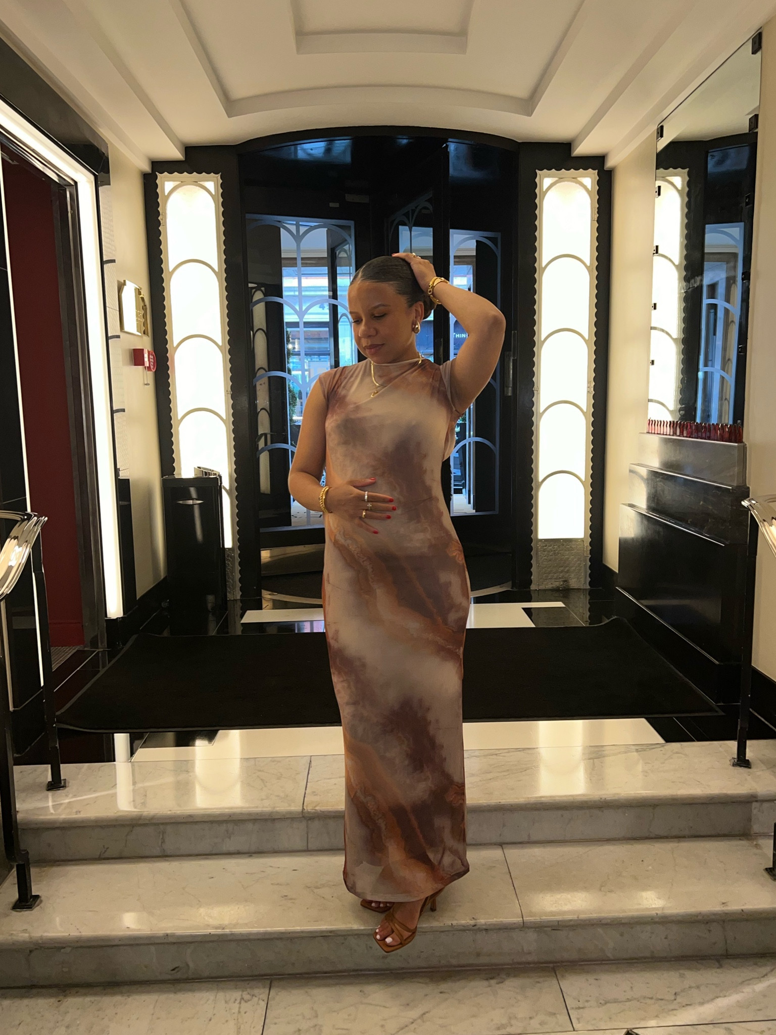 Asos abstract mesh slash neck maxi dress

#LTKSeasonal #LTKstyletip #LTKbump