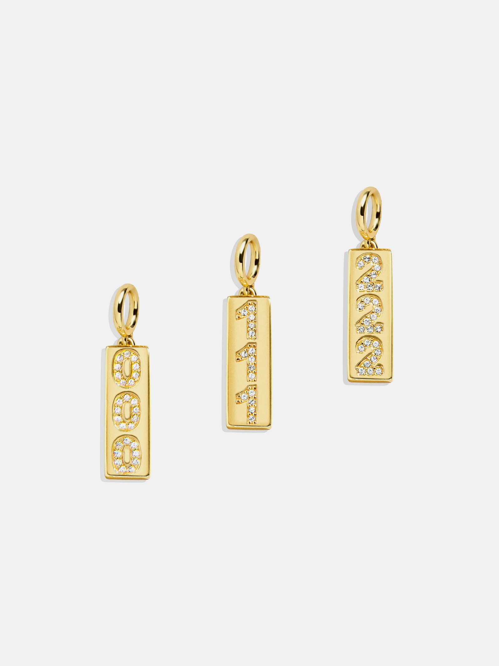 Angel Number Cluster Charm - 000 | BaubleBar (US)