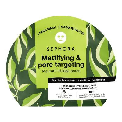SEPHORA COLLECTION Fiber Face Mask Matcha Tea x 1 | Sephora UK