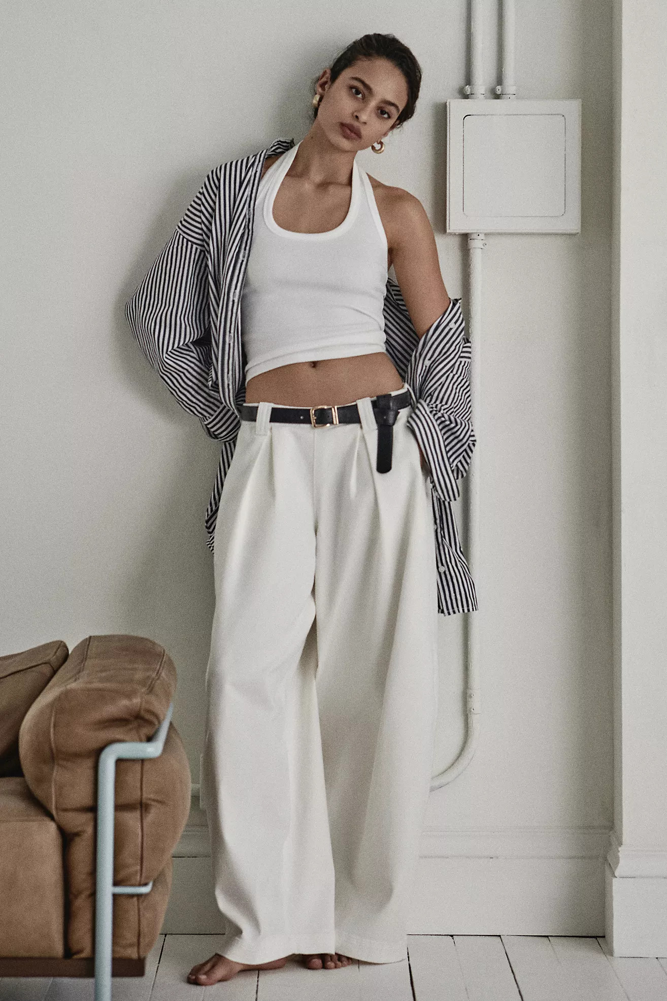 Pilcro Pull-On Parachute Trouser Pants | Anthropologie (US)