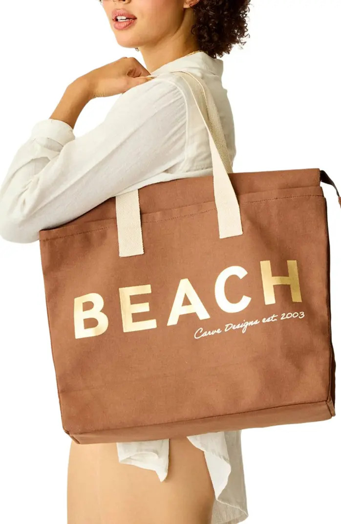 Organic Cotton Tote - Palm Trees | Nordstrom