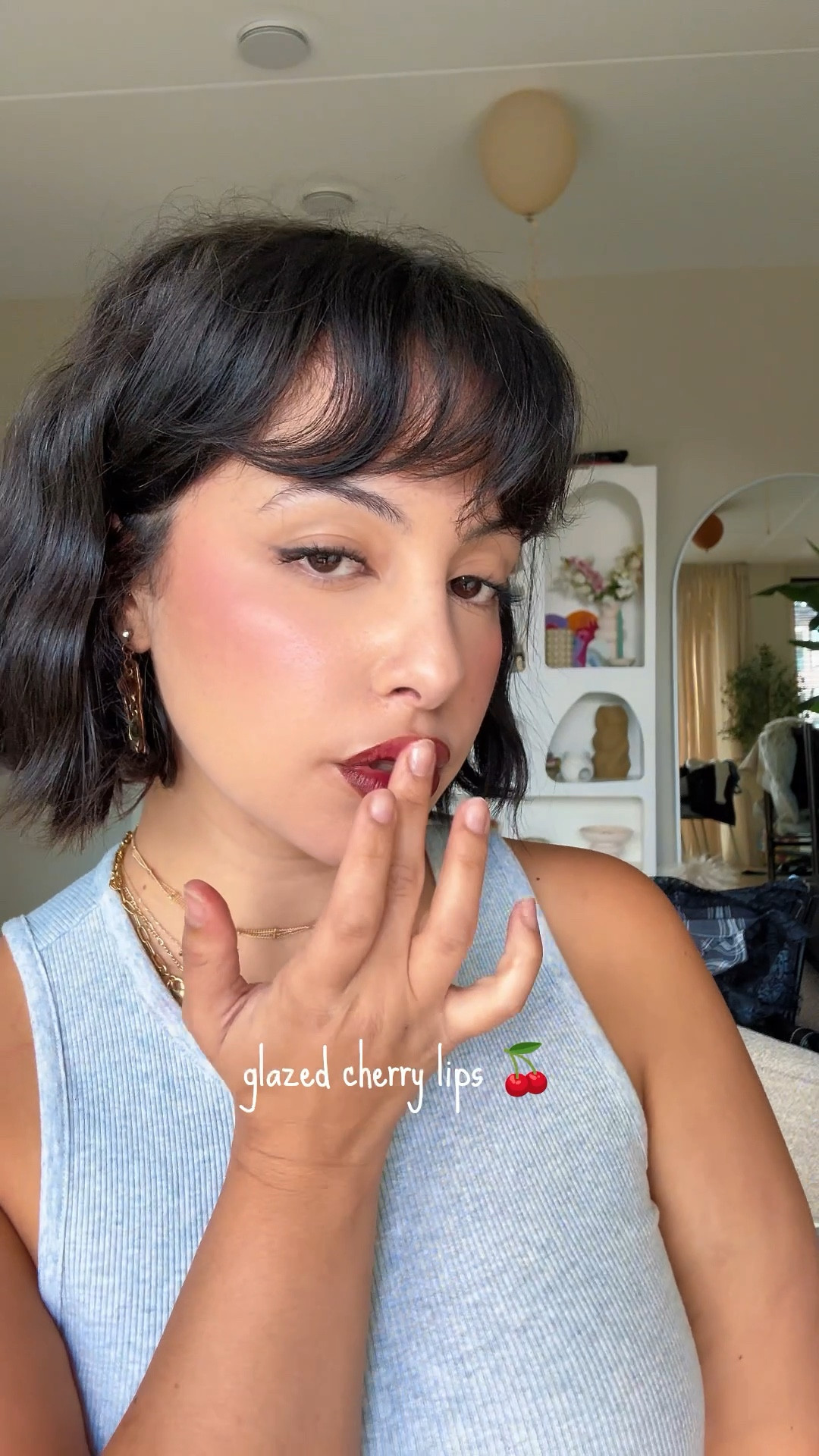 glazed cherry lips for fall 🍒

#LTKBeauty #LTKFindsUnder50 #LTKStyleTip