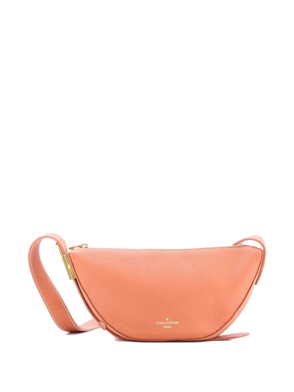 Louis Vuitton Pre-Owned Low Key Bumbag Leather shoulder bag - Brown | Farfetch Global