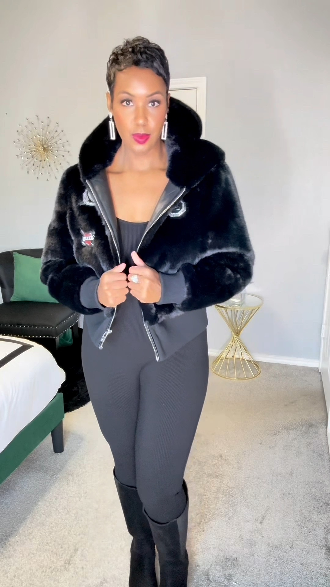 Black Fit Check

#LTKMidsize #LTKTall #LTKOver40