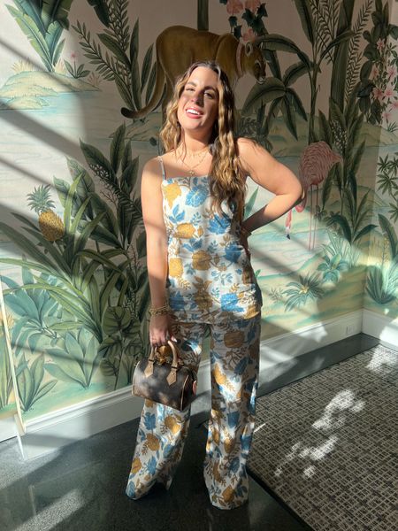 Outfit for Sam Edelman event! Love this two piece set 