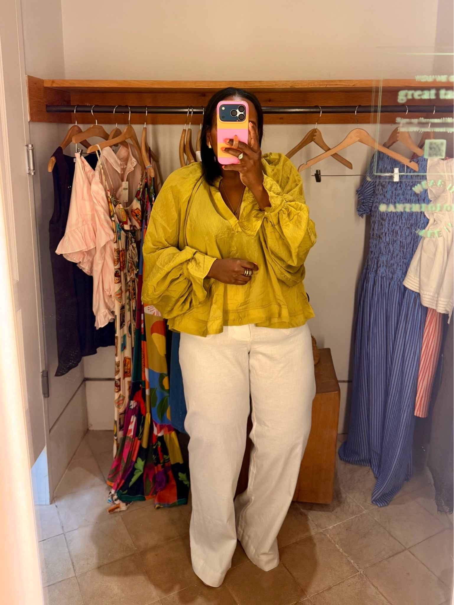 Obsessed with this blouse from @Anthropologie - wearing the M.

#LTKgrwm #LTKdayinmylife #LTKvlog