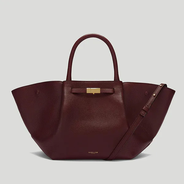 The Midi New York | Burgundy Small Grain | DeMellier | DeMellier
