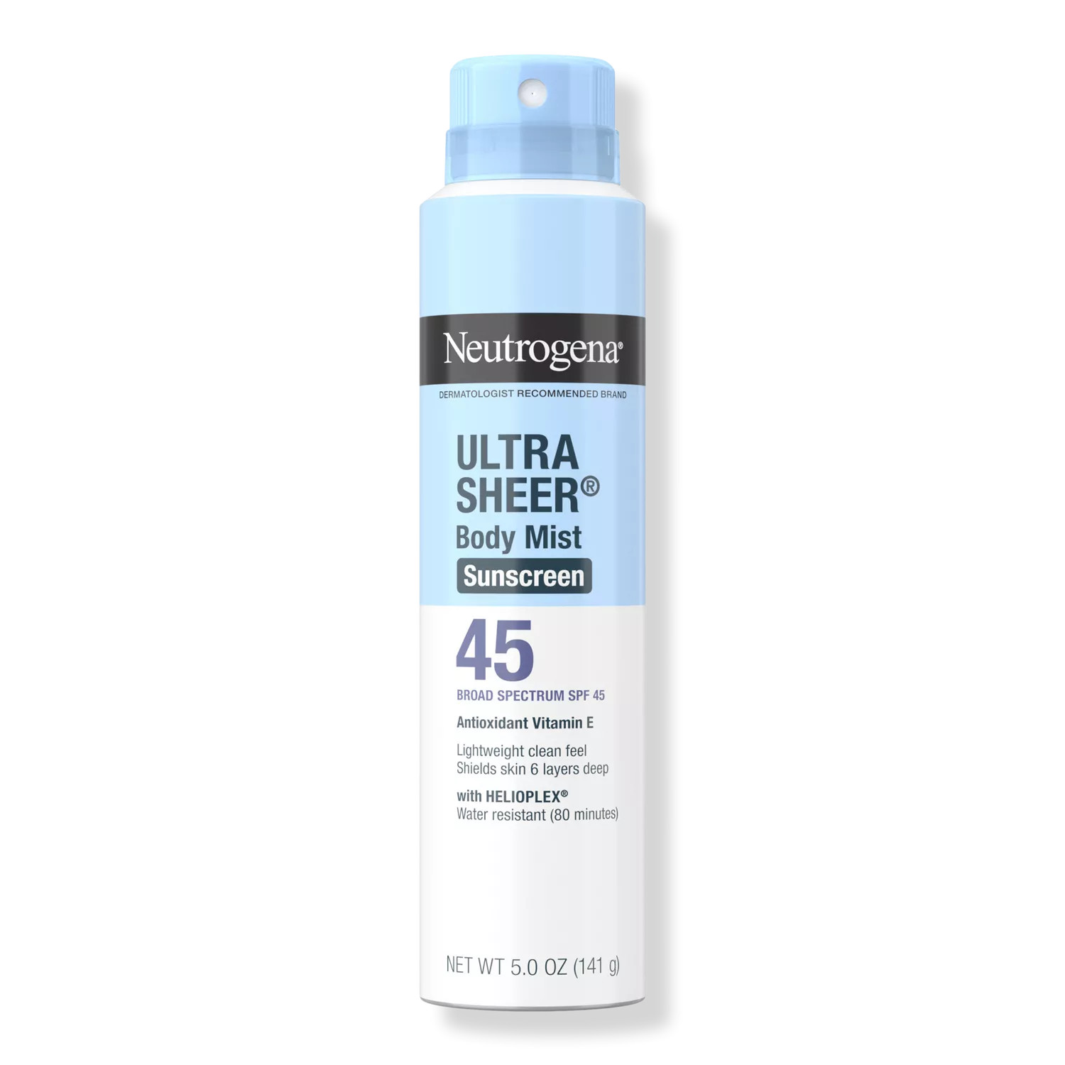 Ultra Sheer Lightweight Sunscreen Spray SPF 45 | Ulta
