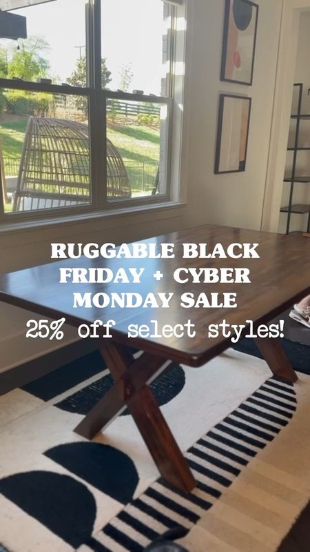 RUGGABLE BLACK FRIDAY SALE : 25% off select styles! We absolutely LOVE Ruggable & they are perfect for if you have kids, dogs, or just want a durable/washable rug! Shop some of my faves below

#LTKhome #LTKsalealert #LTKSeasonal